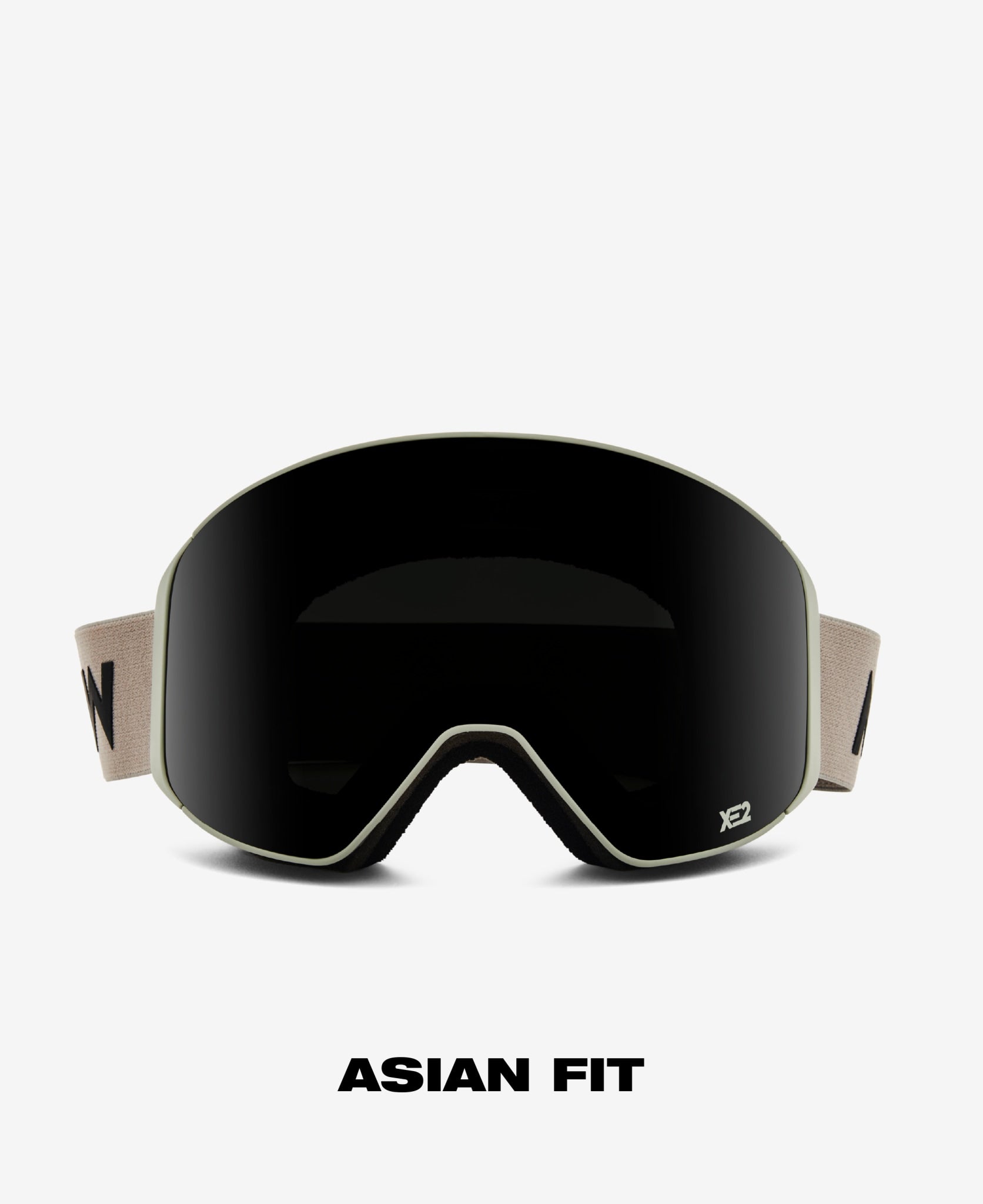 CLEAR XE2 Asian Fit - Black Dark Grey