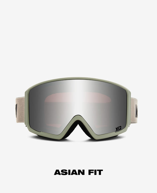 FLIP XE2 Asian fit - Light Grey Silver Mirrored